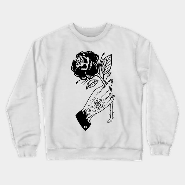 Flower of romance Crewneck Sweatshirt by Adorline